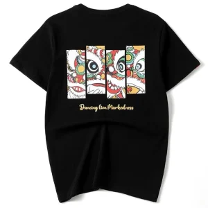 T-shirt Chinois Danse du Lion