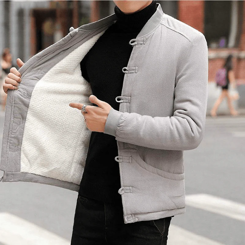 Veste Chinoise Homme Classique – Image 3