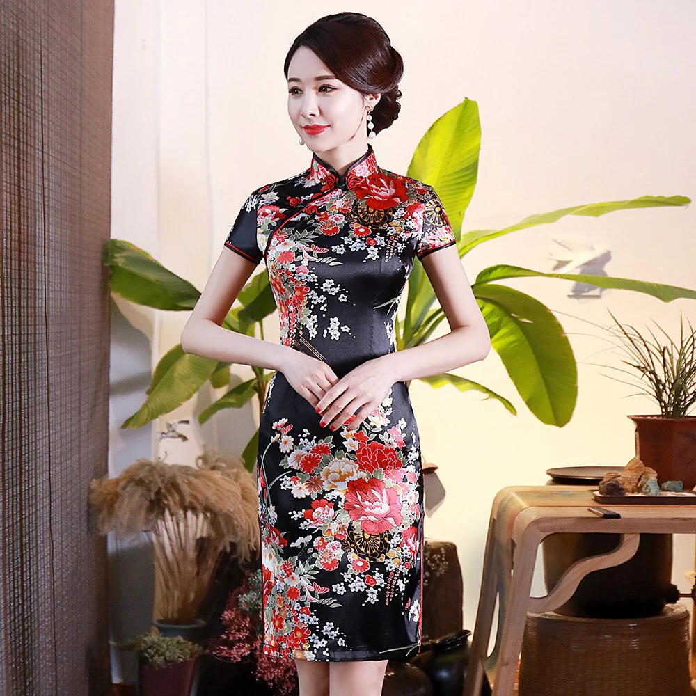 Robe à Fleurs Chinoise – Image 7