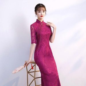 Robe Chinoise Unie
