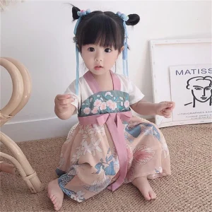 Robe Chinoise Bébé Fille