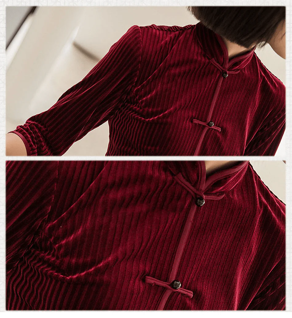 Robe Chinoise Chemise – Image 5