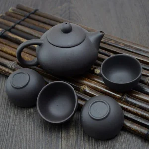 Service de Thé Chinois en Terre Cuite