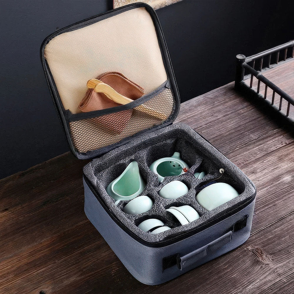 Service à Thé Chinois en Porcelaine Ancienne – Image 5