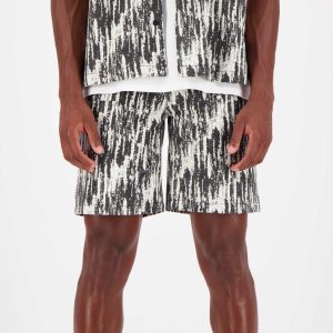 Short carpenter délavé Noir