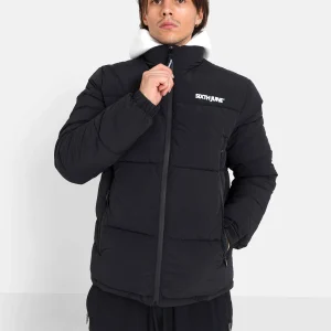 ZIPPERS puffer jacket
