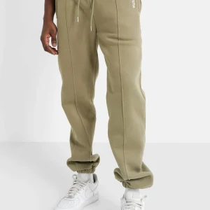 Jogging broderie gothique Vert kaki