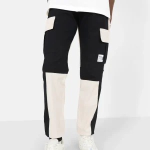 BICOLORED cargo pant