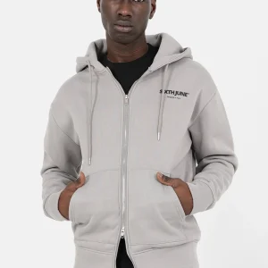 Gilet zippé Love Matters Gris