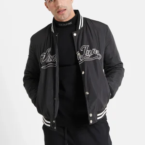 Veste universitaire logo brodé Noir