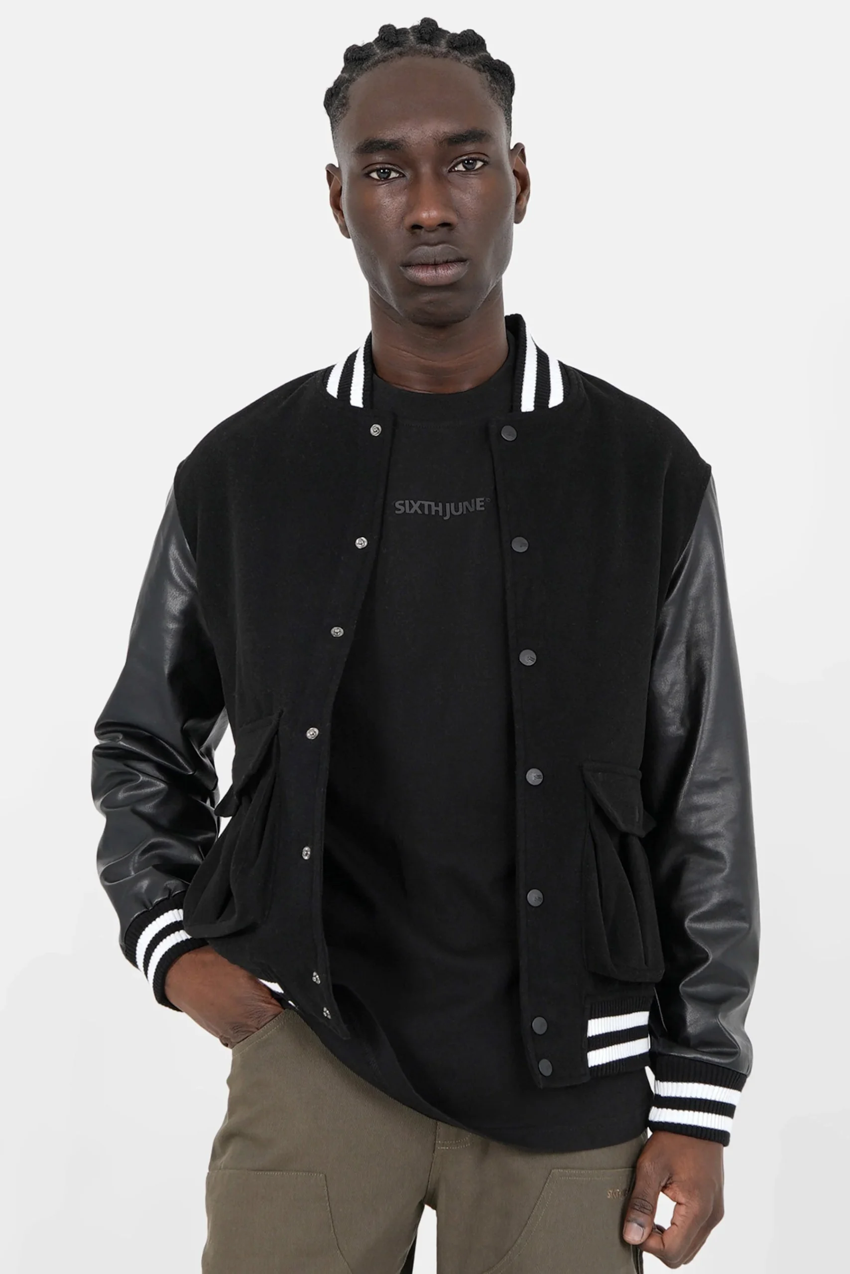 CULTURE printed teddy jacket – Image 2