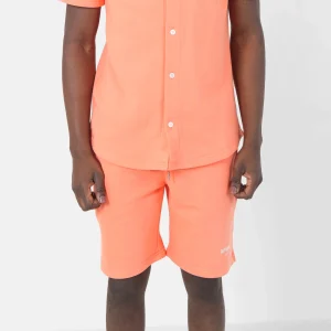 LOGO embroidery short