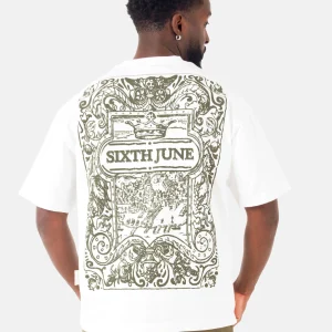 AZULEJOS printed s/s t-shirt