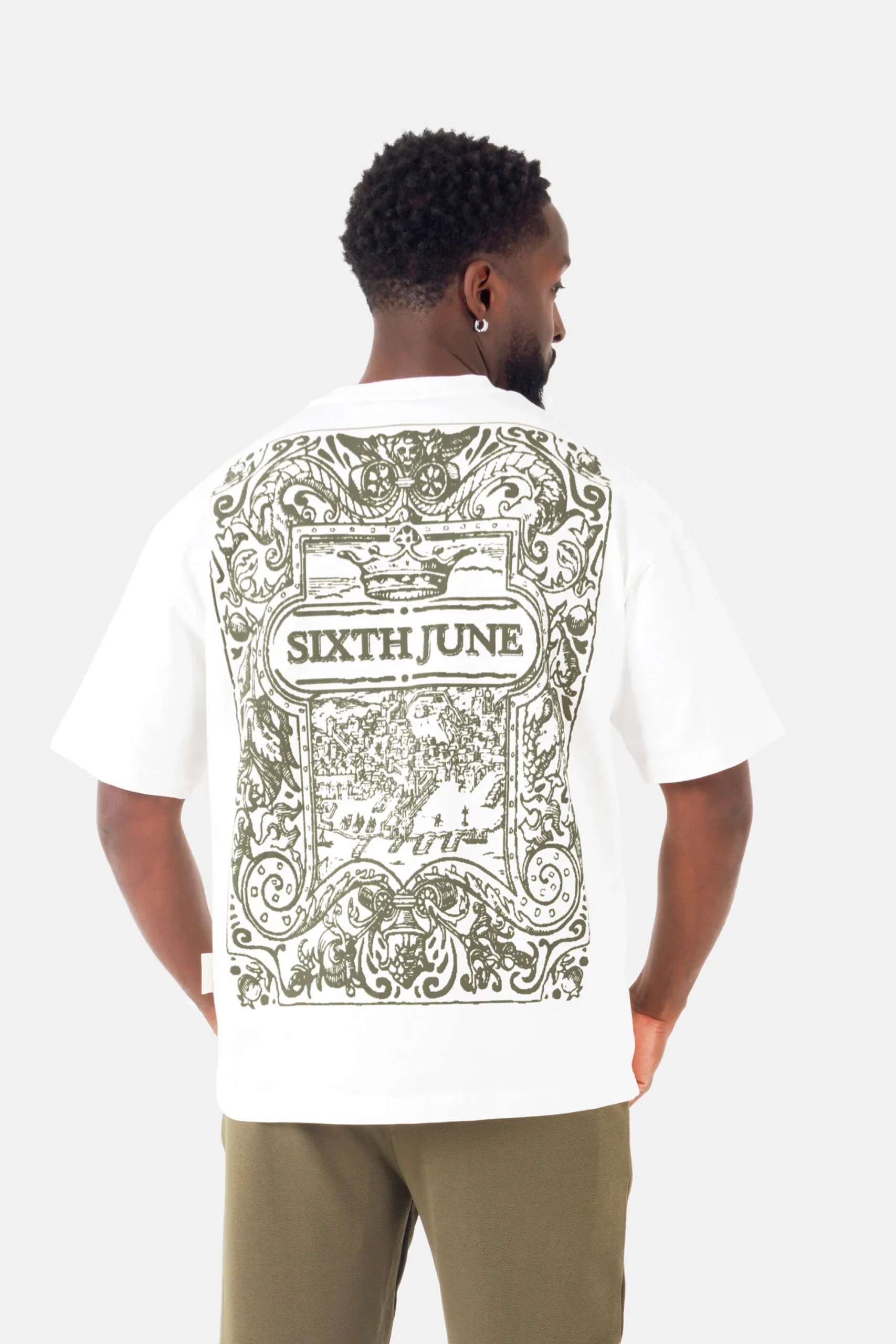 AZULEJOS printed s/s t-shirt