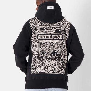 AZULEJOS printed hoodie