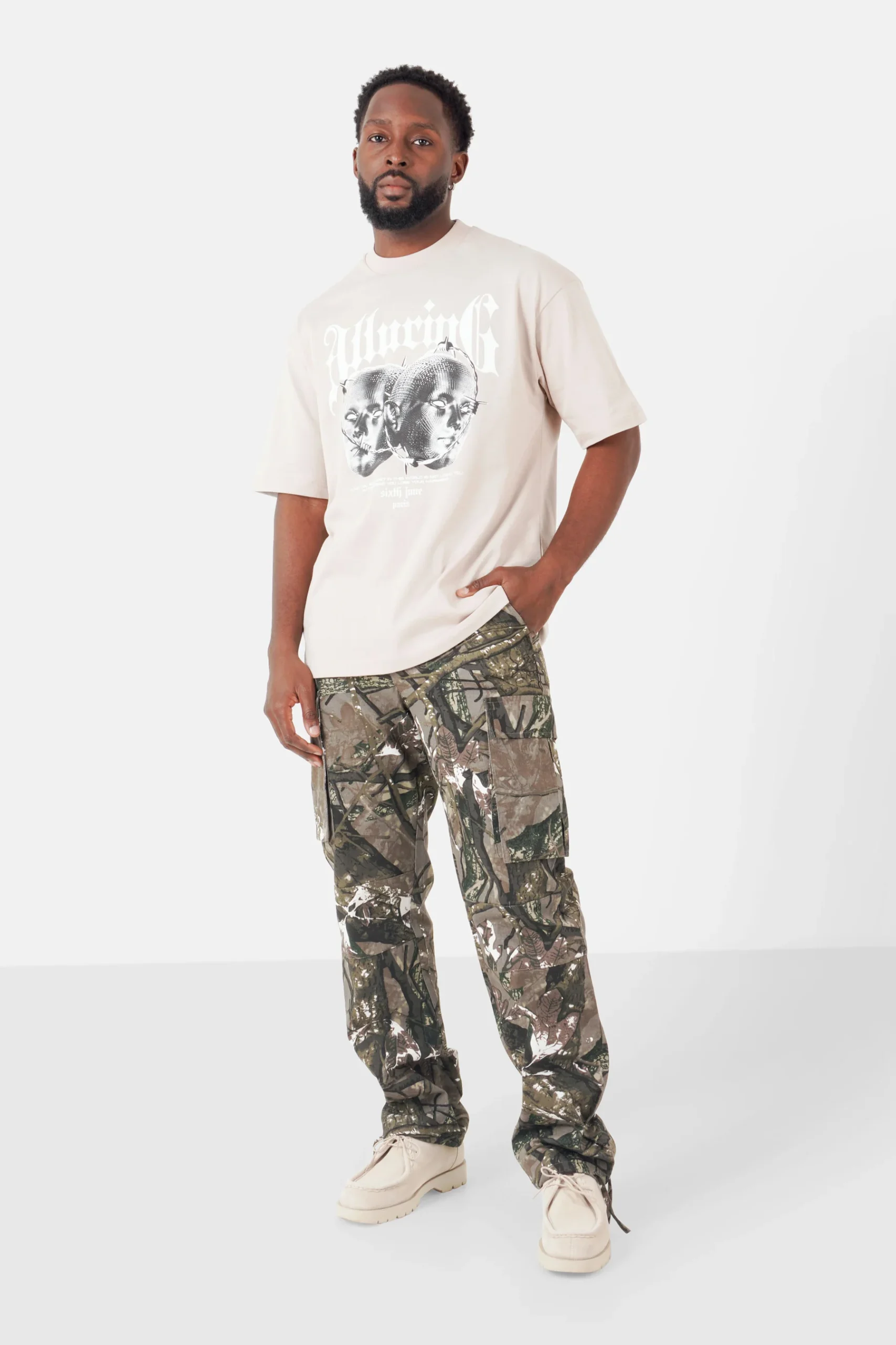 ALLUCING printed s/s t-shirt – Image 3