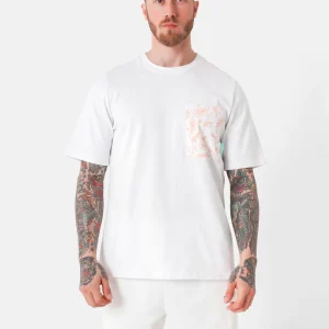 T-shirt poche bandana Blanc