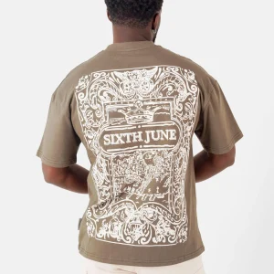 AZULEJOS printed s/s t-shirt