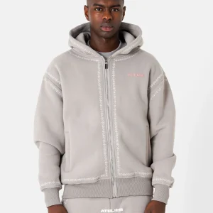 EMINENCE atelier zipper hoodie