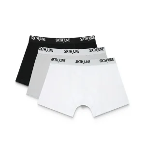 MIX logo cotton boxer