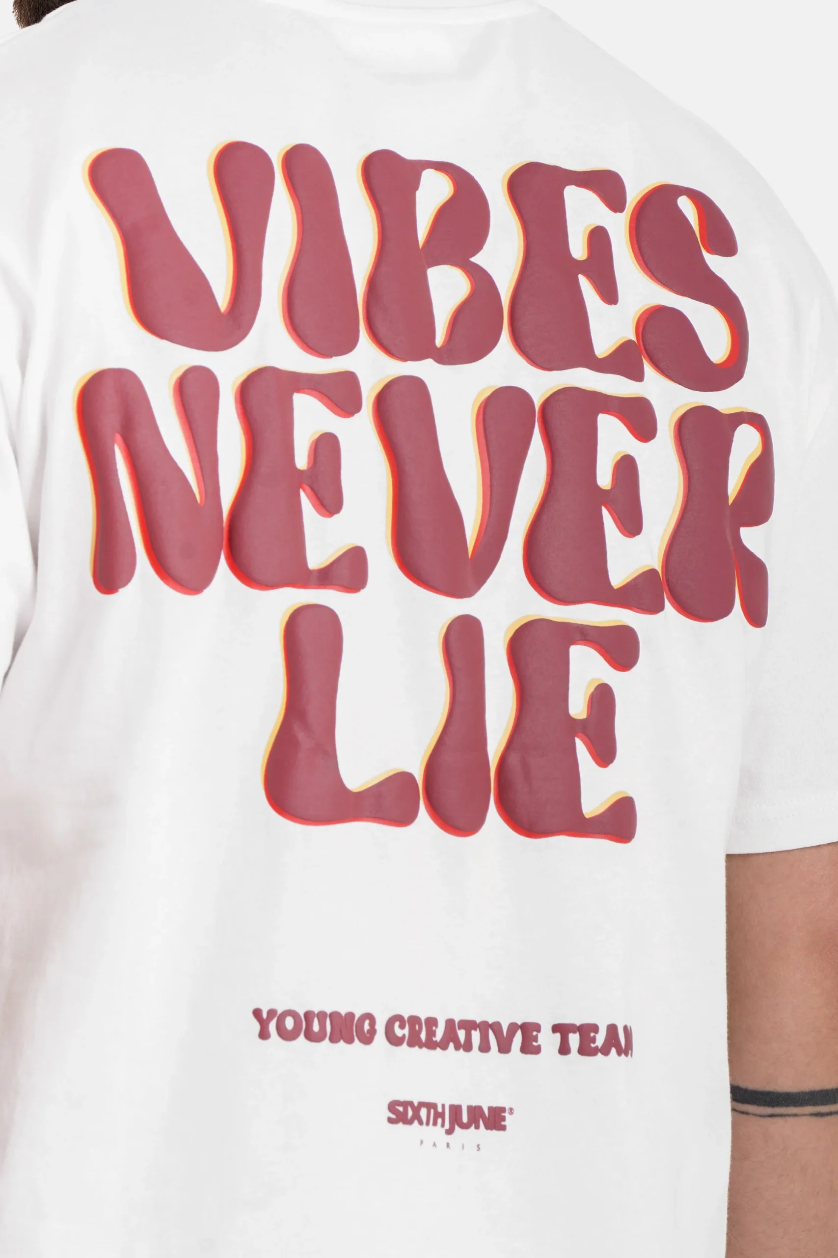 VIBES printed s/s t-shirt – Image 4