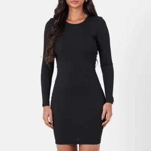 BACKLESS mini l/s dress