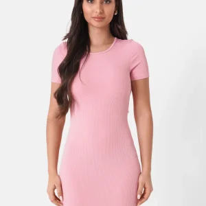 BACKLESS mini s/s dress