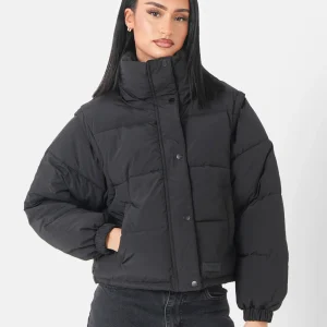 AMOVIBLE sleeves puffer jacket