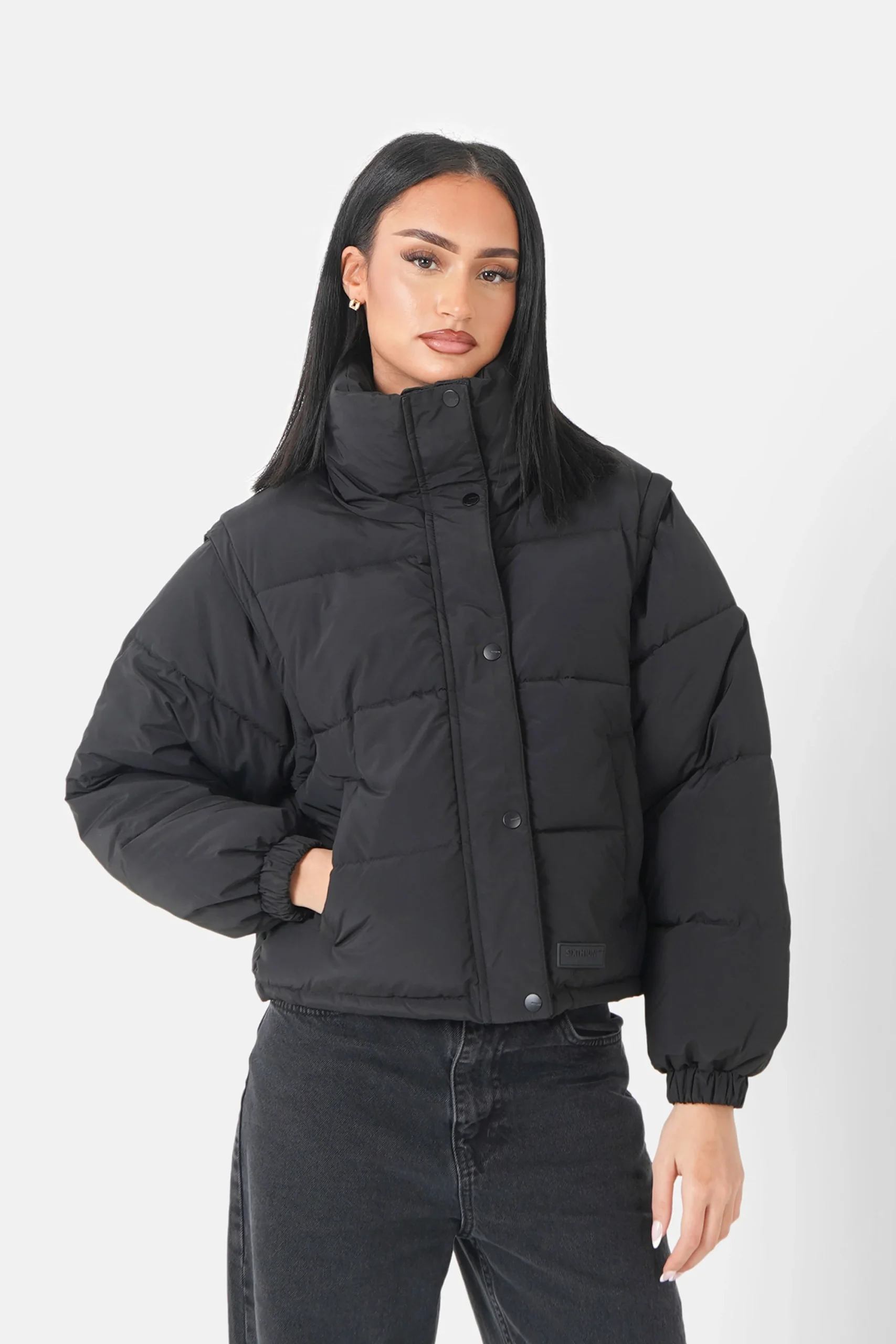 AMOVIBLE sleeves puffer jacket – Image 2