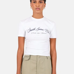 ELEVATE embroidery s/s top