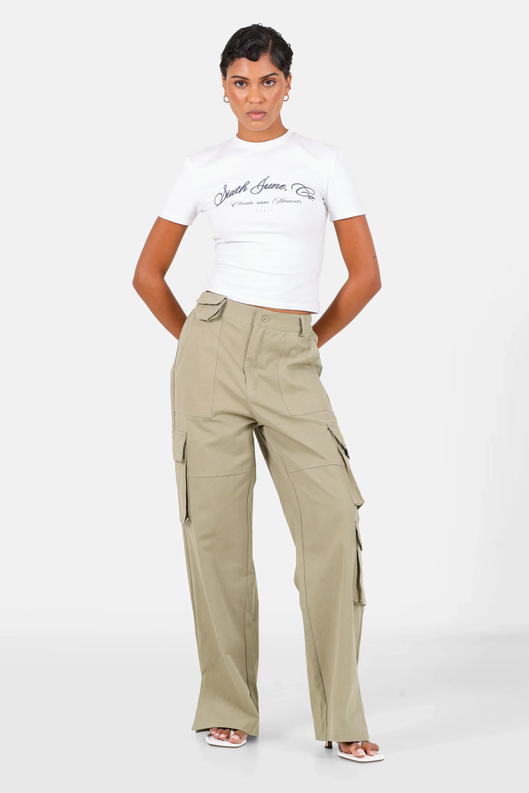 ELEVATE embroidery s/s top – Image 3