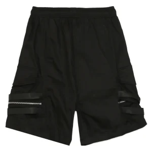 Short cargo tactique noir