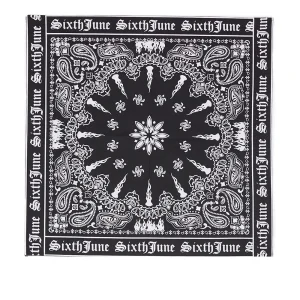 Bandana imprimé noir