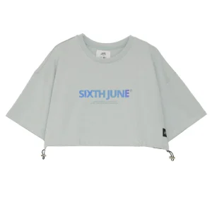 T-shirt court cordons vert