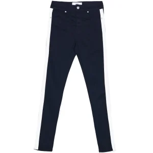 Jean bande blanche noir