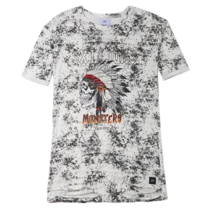 Robe Monsters destroy blanche W2184VDR