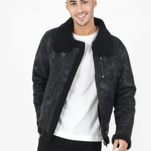 AVIATOR sherpa jacket