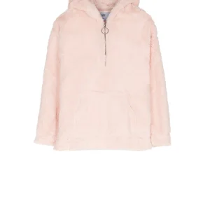 Sweat polaire oversize rose