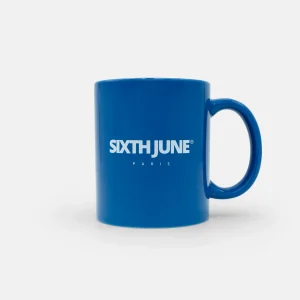 BLUE logo mug