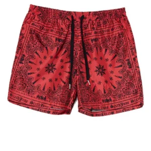 Maillot de bain bandana rouge