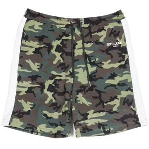 Short camouflage bandes vert