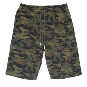 Short camouflage sport vert