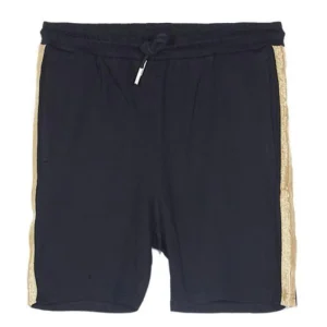 Short bandes dorées noir