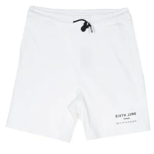 Short Paris GPS blanc