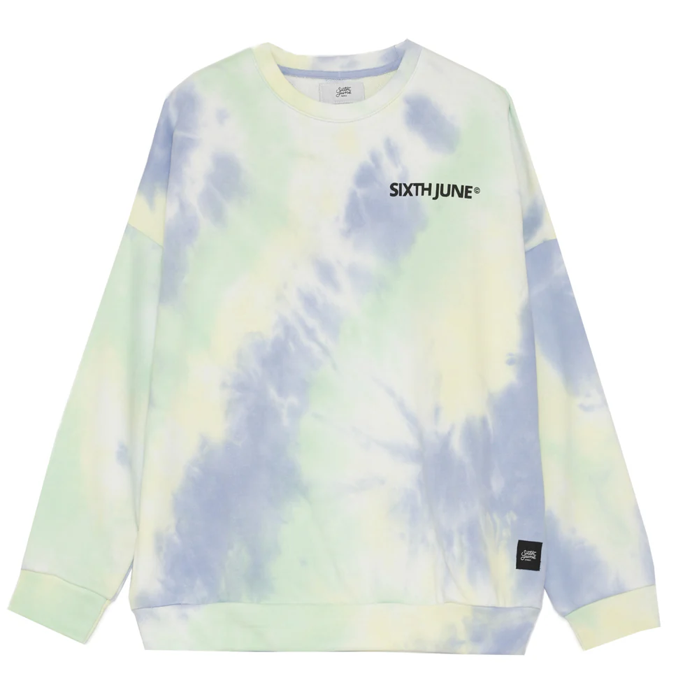 Sweat tie and dye bleu – Image 8