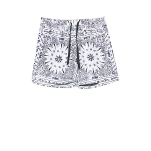 Maillot de bain bandana blanc