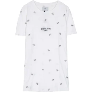 T-shirt logomania blanc