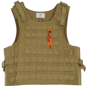 Veste tactique toile clip kaki