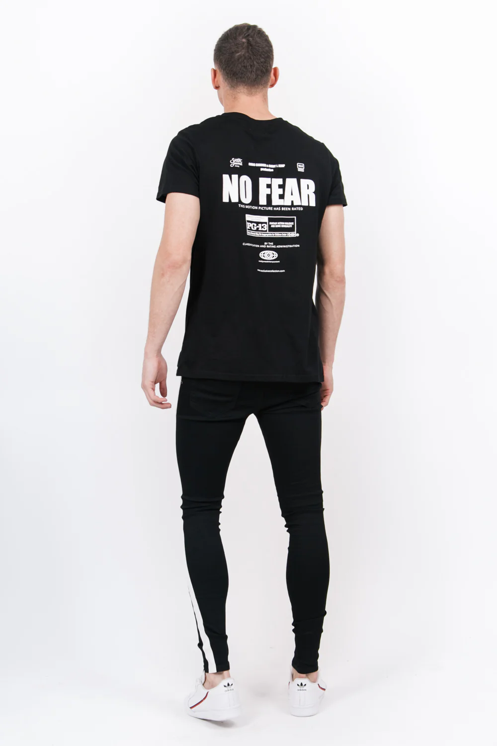 T-shirt film No Fear noir – Image 6
