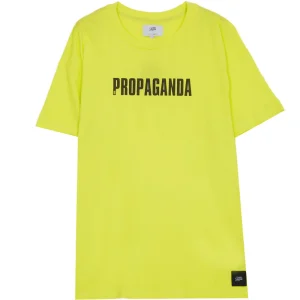 T-Shirt oversize Propaganda néon vert